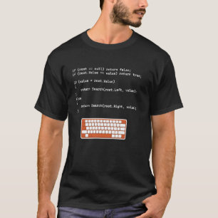 Camiseta Binary Tree C# Search Node Programación De Softwar