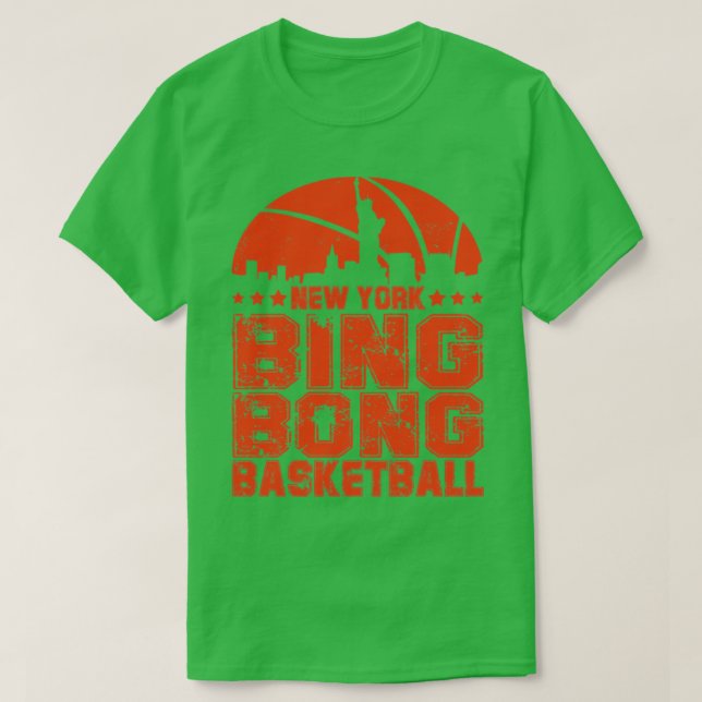 Camiseta Bing Bong Baloncesto Nueva York (Diseño del anverso)