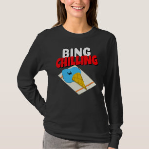 Camiseta Bing Chilling Ice Cream Meme derritiendo Ice Cream