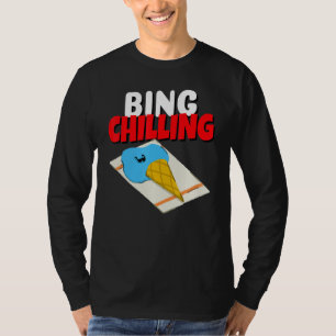 Camiseta Bing Chilling Ice Cream Meme derritiendo Ice Cream