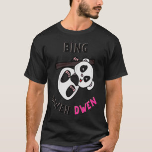 Camiseta Bing Dwen Dwen Relajado Fit