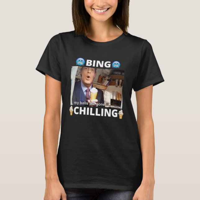 Camiseta Bing Shi Ling Bing Chilling John Xina Ice Cream Ch (Anverso)