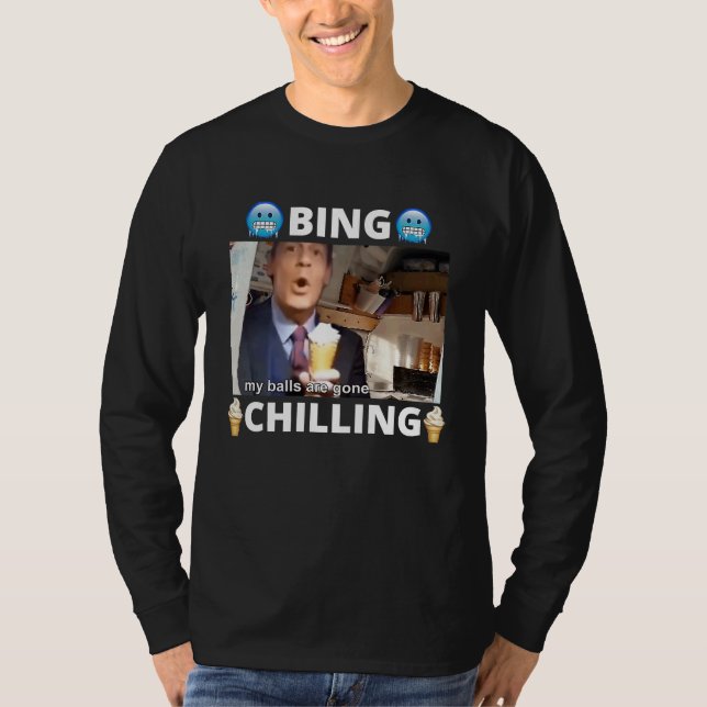 Camiseta Bing Shi Ling Bing Chilling John Xina Ice Cream Ch (Anverso)