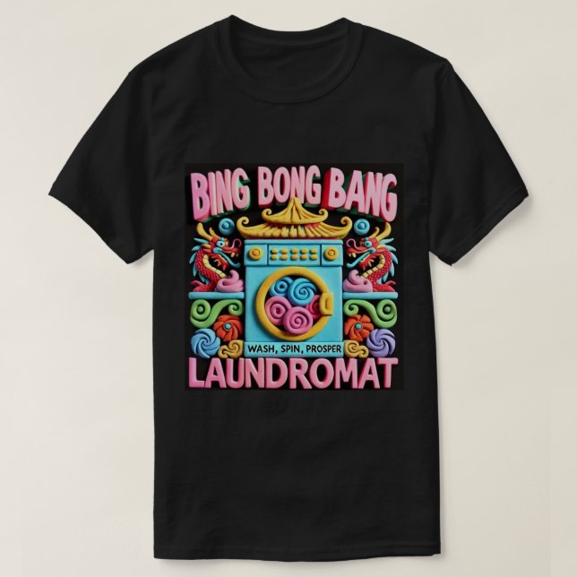 Camiseta BINGBONGBANG v4!!! CLEANUPYOURDEADSKIN (Diseño del anverso)