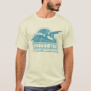 Camiseta Binghamton — sólo un puddle saltando...