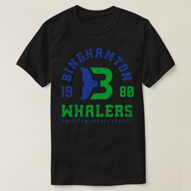 Camiseta Binghamton Whalers (Diseño del anverso)