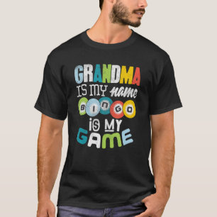 Camiseta Bingo Abuela Afortunada Abuela Nana Mimi Mujeres 1