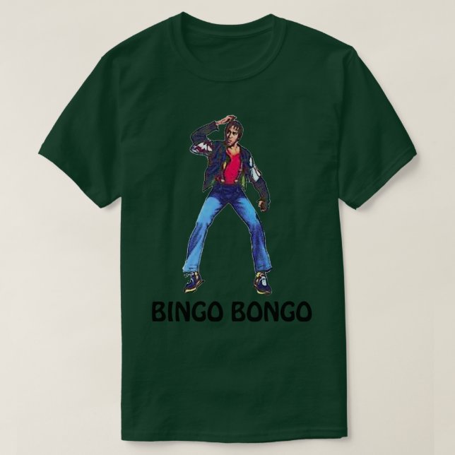 Camiseta Bingo Bongo (Diseño del anverso)