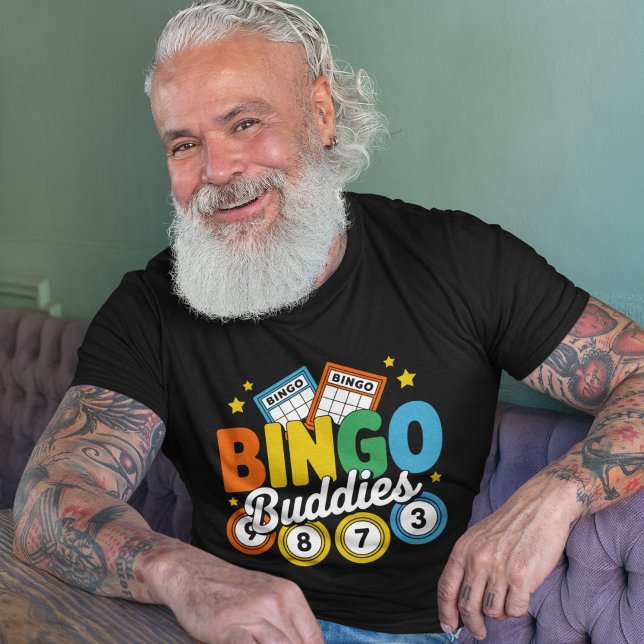 Camiseta Bingo Buddies Fun Matching Bingo Friend (Subido por el creador)