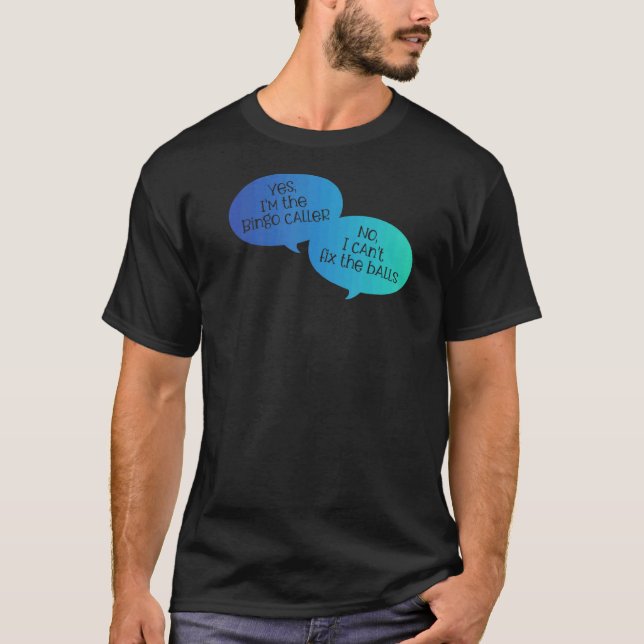 Camiseta Bingo Caller Bingo Balls Bingo (Anverso)