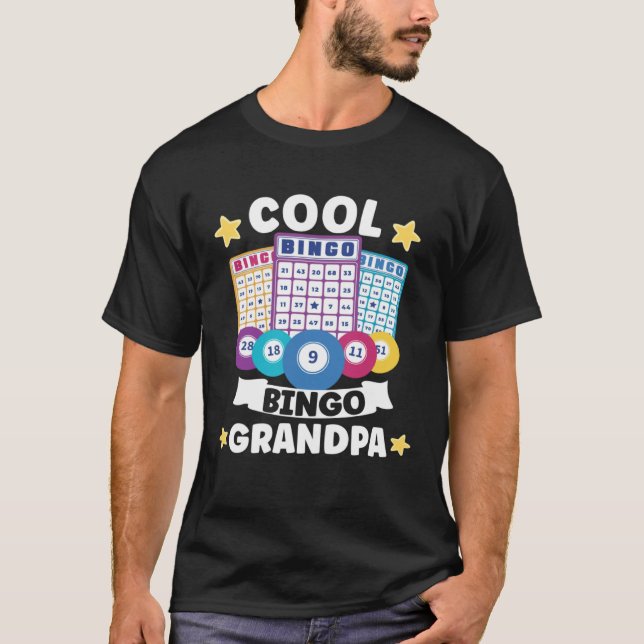 Camiseta Bingo Card Game Grandma Bingo Player Bingo Cards   (Anverso)