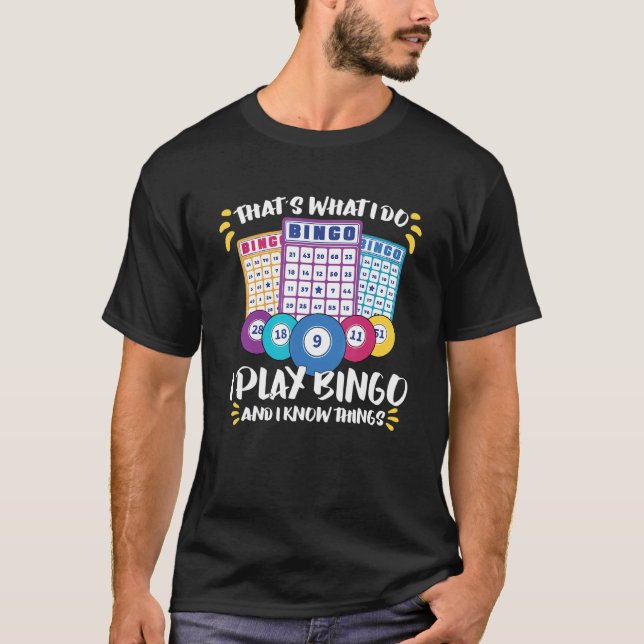 Camiseta Bingo Card Game Grandma Bingo Player Bingo Cards (Anverso)