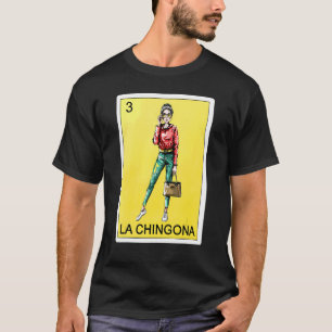Camiseta Bingo de lotería mexicana de la lotería de la Chin