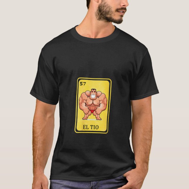 Camiseta Bingo de lotería mexicana Divertidos niños español (Anverso)