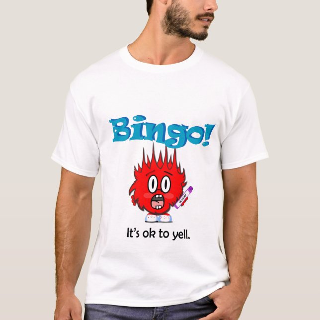 Camiseta ¡Bingo del grito! (Anverso)
