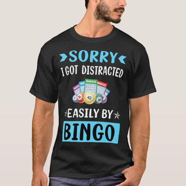 Camiseta Bingo distraído (Anverso)