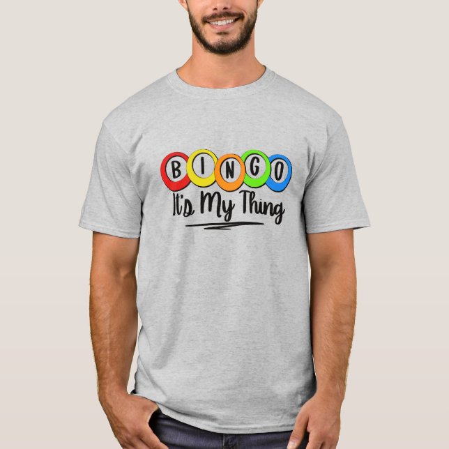 Camiseta BINGO, es mi cosa (Anverso)