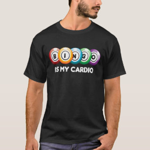 Camiseta Bingo Es Mi Jugador De Juego De Cardio Jugar Al Ju