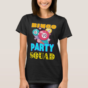 Camiseta Bingo Fiesta Squad Bingo Balls Gamblgo Bingo Equip