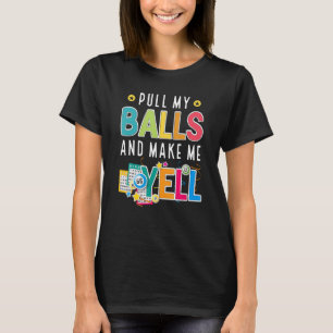 Camiseta Bingo Gracioso Para Hombres Mujeres Afortunadas Ga