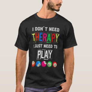 Camiseta Bingo Hobby Gambling Jugador Terapia Bingo