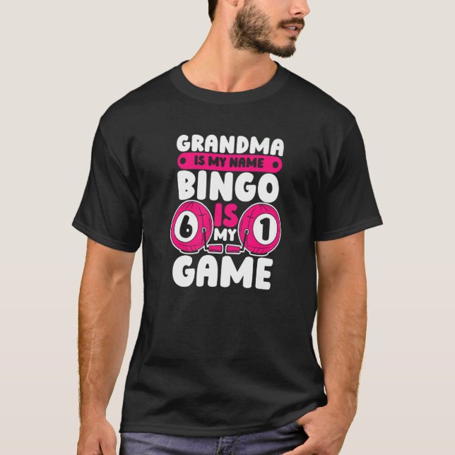 Camiseta Bingo Jugador Abuela (Anverso)