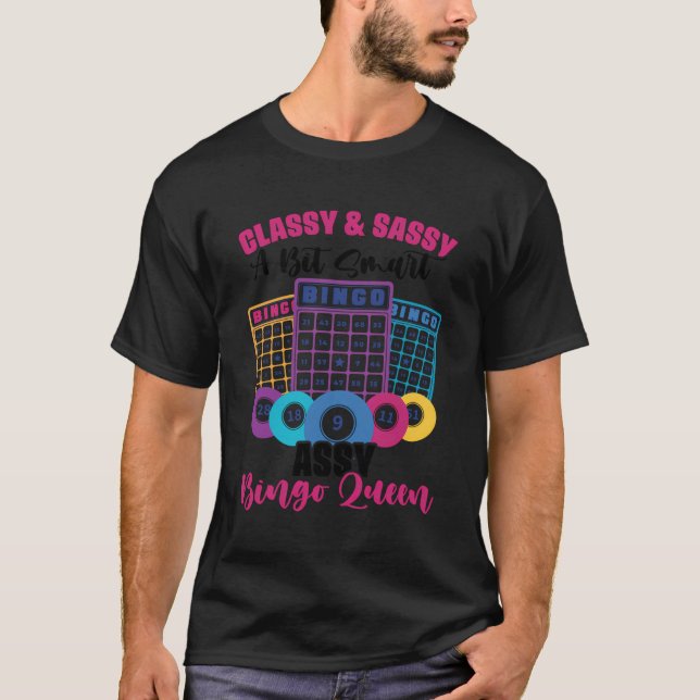 Camiseta Bingo Jugador Apostar Lottery Bingo Card Bingo Que (Anverso)