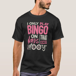 Camiseta Bingo Jugador Bingo Hombres