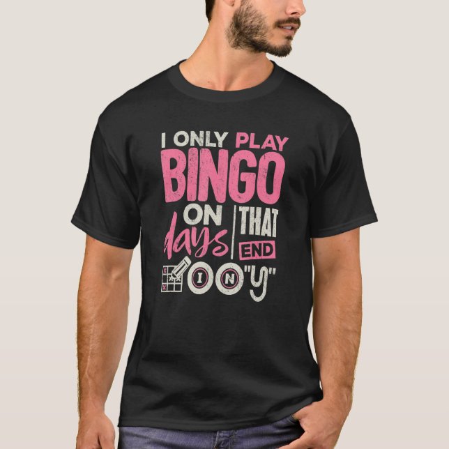 Camiseta Bingo Jugador Bingo Hombres (Anverso)