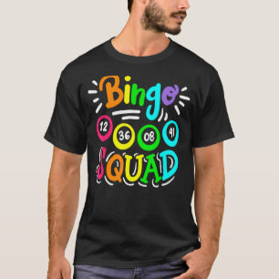 Camiseta Bingo Jugador Casino Mujeres Hombres Cuchara Escua