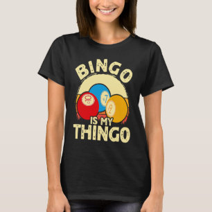 Camiseta Bingo Jugador es mi pensamiento