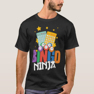 Camiseta Bingo Jugador Ninja