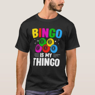 Camiseta Bingo Jugador Salto de Bingo Halls Casino Juego de