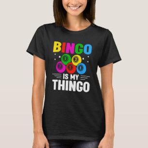 Camiseta Bingo Jugador Salto de Bingo Halls Casino Juego de