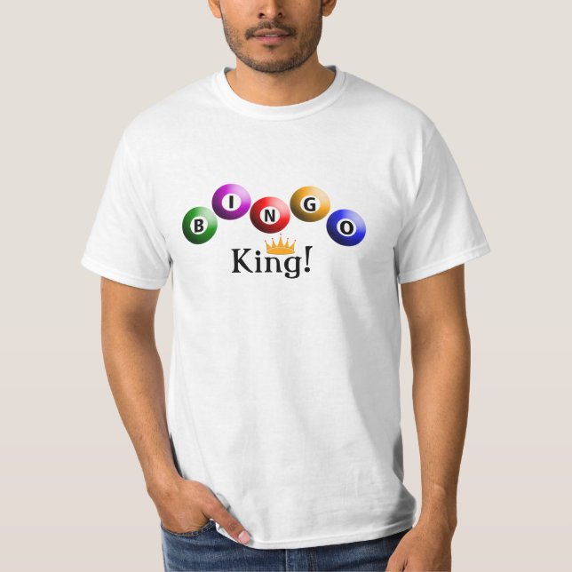 Camiseta ¡Bingo King! (Anverso)