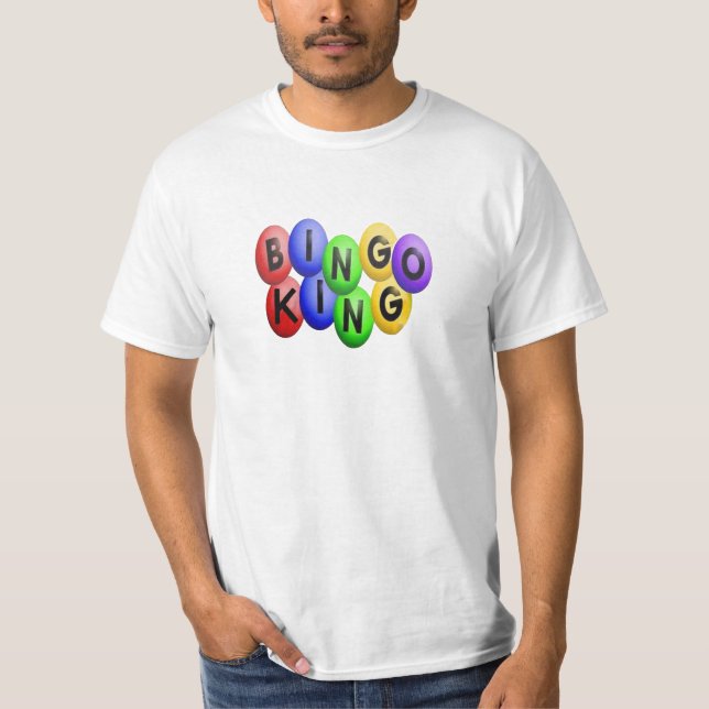 Camiseta BINGO King Bingo Lover DAD (Anverso)
