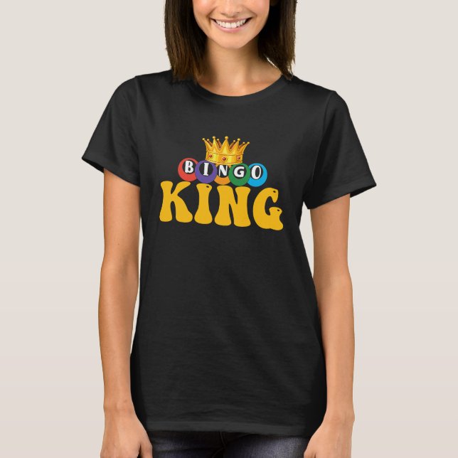 Camiseta Bingo King Come On Caller Lucky Bingo (Anverso)