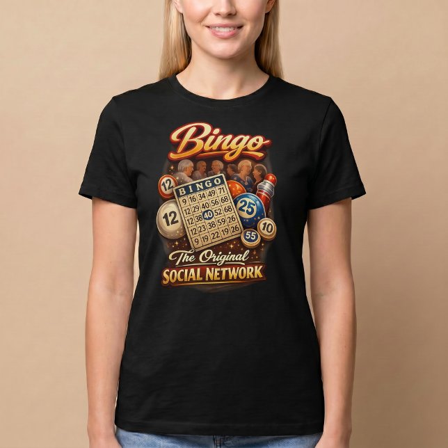 Camiseta Bingo: La Red Social Original (Subido por el creador)