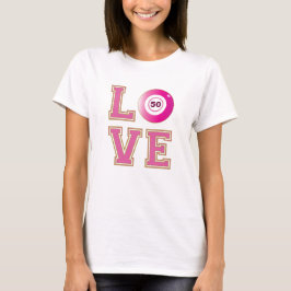Camiseta Bingo Lover Personalizado