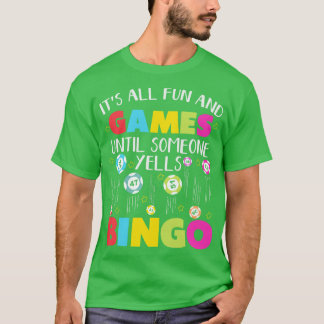 Camiseta Bingo Lovers Juegos de Casino Bingo Apuestas de fa