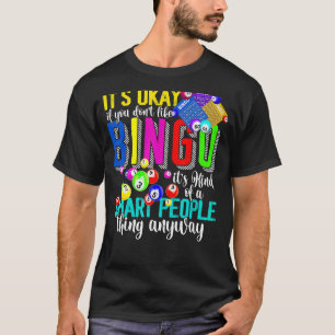 Camiseta Bingo Lucky Jugadores Lottery Game Bingo