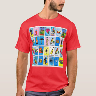 Camiseta Bingo mexicano de lotería