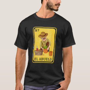 Camiseta Bingo mexicano español Regalos divertidos El Abuel