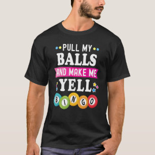 Camiseta Bingo Para Hombres Mujeres Lucky Bingo Caller Apue