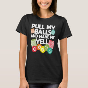 Camiseta Bingo Para Hombres Mujeres Lucky Bingo Caller Apue