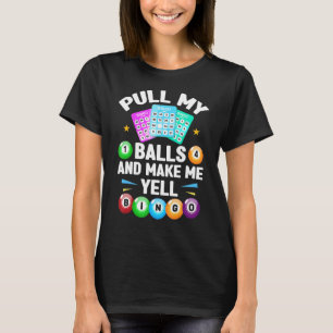 Camiseta Bingo Para Hombres Mujeres Lucky Bingo Caller Apue