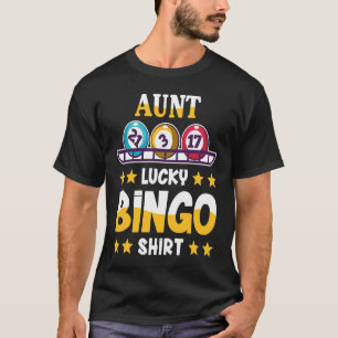 Camiseta Bingo para la tía Lucky Bingo
