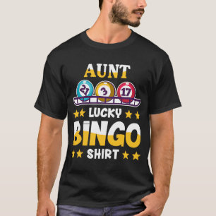 Camiseta Bingo para la tía Lucky Bingo