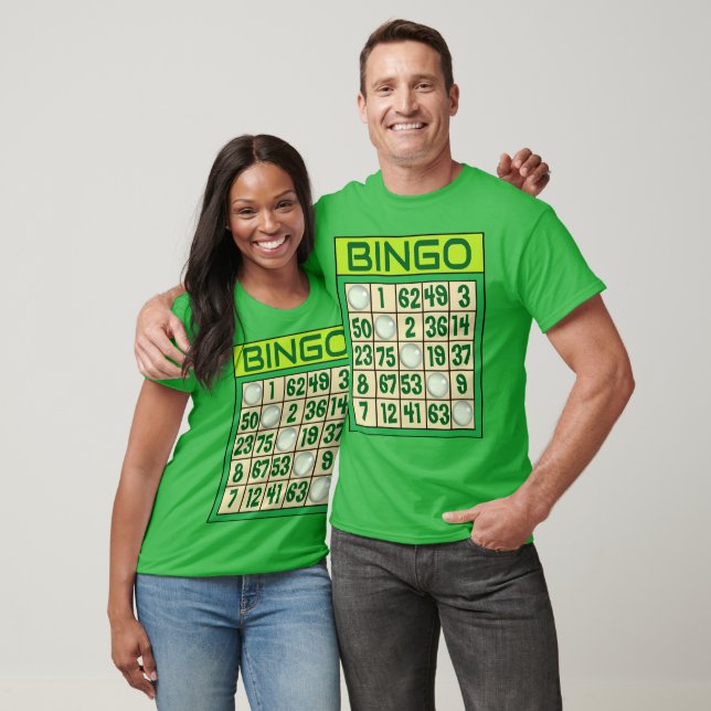 Camiseta Bingo Personalizado (Unisexo)