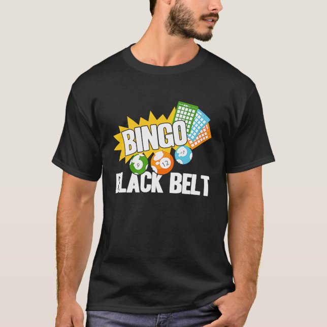 Camiseta Bingo Player Bingo Black Belt (Anverso)
